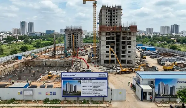 Purva Heritage Construction Status